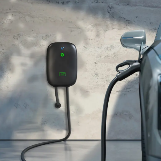 VoltShare electric vehicle charging point installed by ITC Limited showing eco friendly EV solution