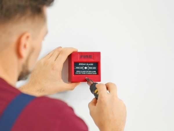 Fire alarm system installed by ITC Limited in South Yorkshire and Derbyshire showing safety and compliance