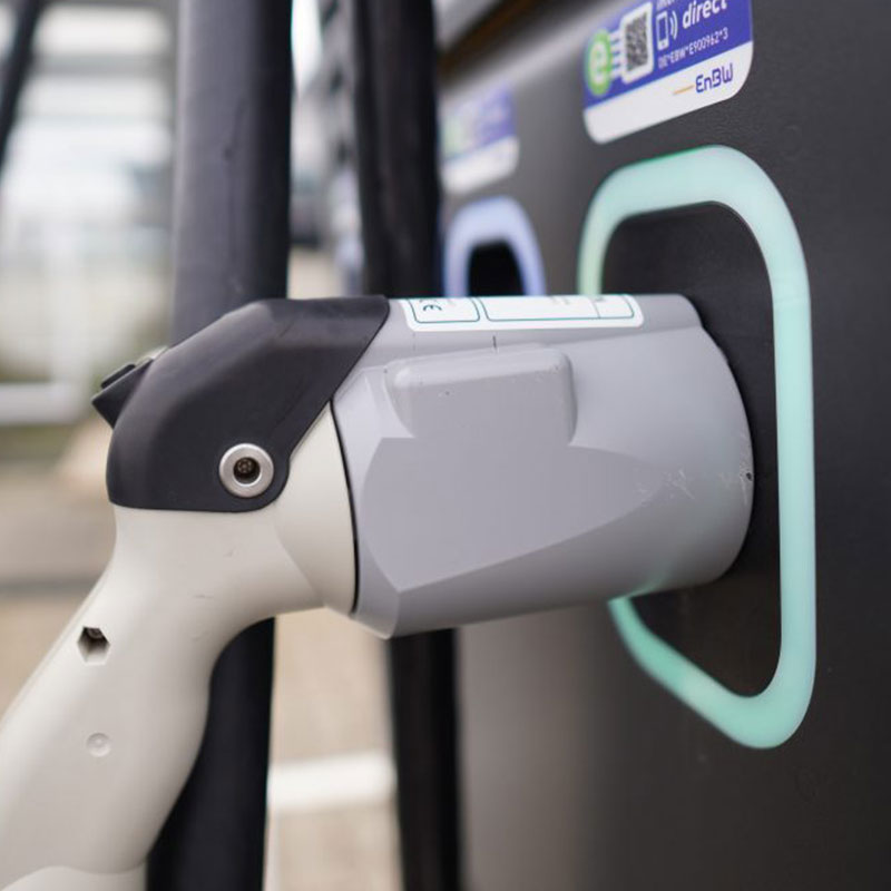 Electric vehicle charging station installed by ITC Limited showing eco friendly energy solution